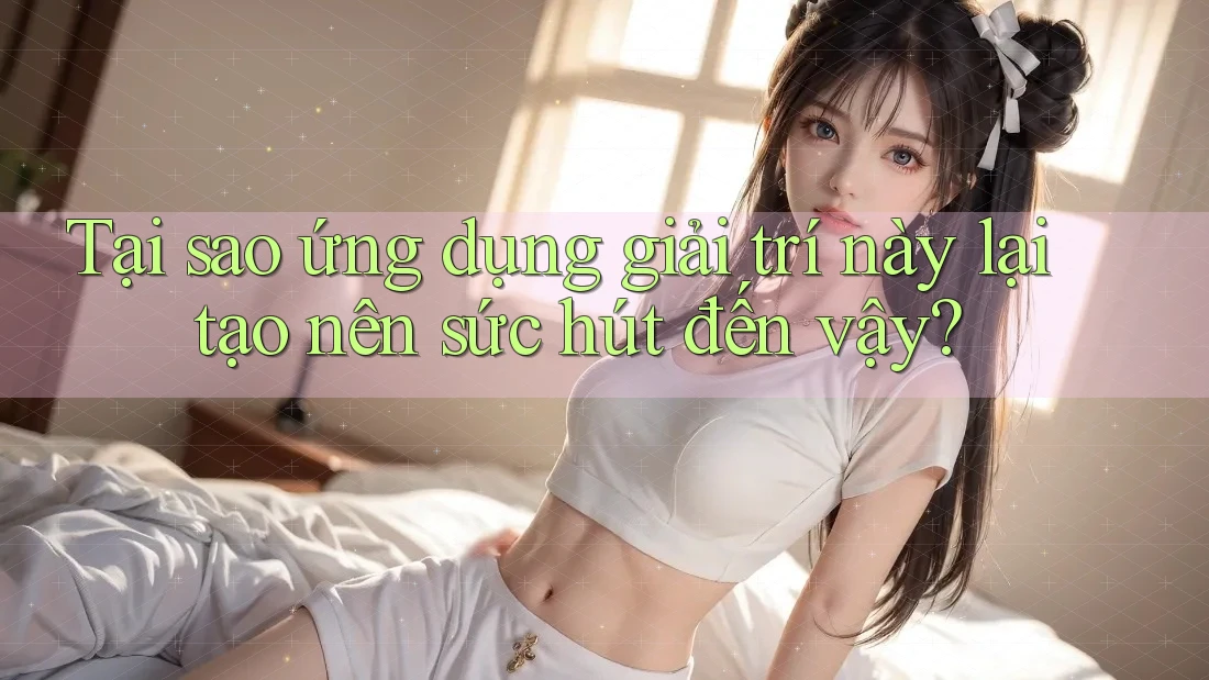 Tại sao ứng dụng giải trí này lại tạo nên sức hút đến vậy? Tại sao ứng dụng giải trí này lại tạo nên sức hút đến vậy?