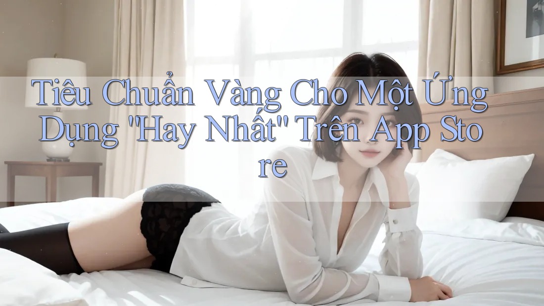 Tiêu Chuẩn Vàng Cho Một Ứng Dụng “Hay Nhất” Trên App Store