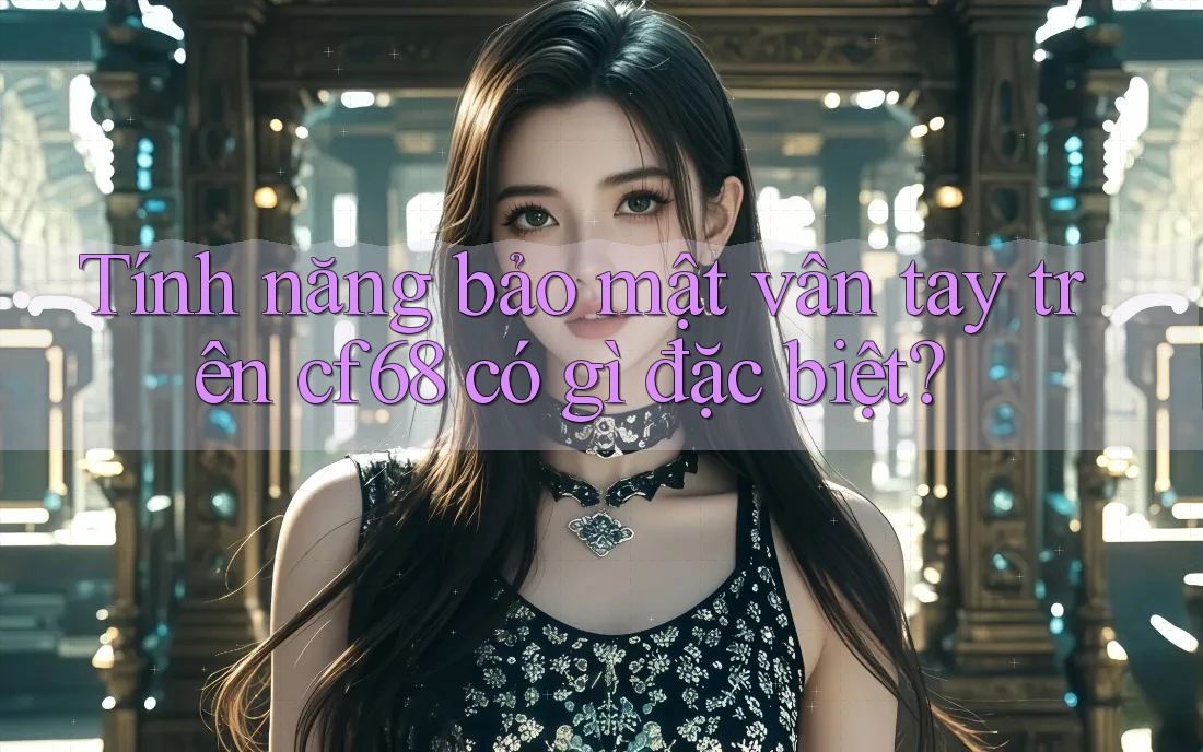Tính năng bảo mật vân tay trên cf68 có gì đặc biệt?