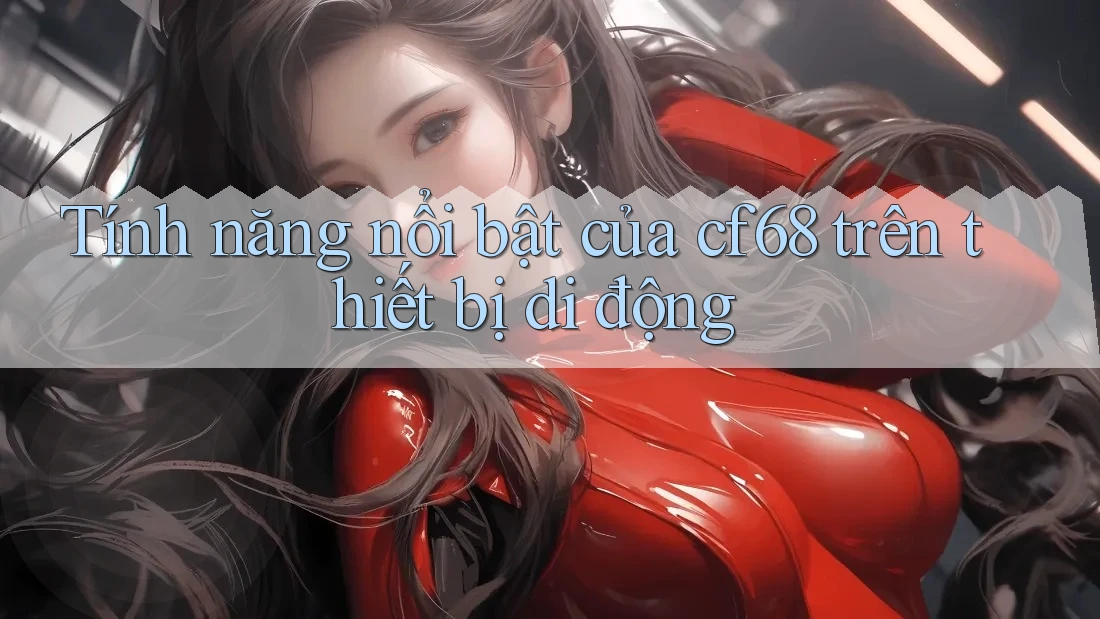 Tính năng nổi bật của cf68 trên thiết bị di động