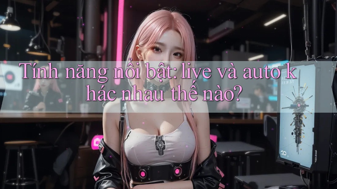 Tính năng nổi bật: live và auto khác nhau thế nào?