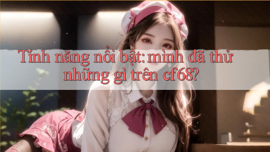 Tính năng nổi bật: mình đã thử những gì trên cf68?