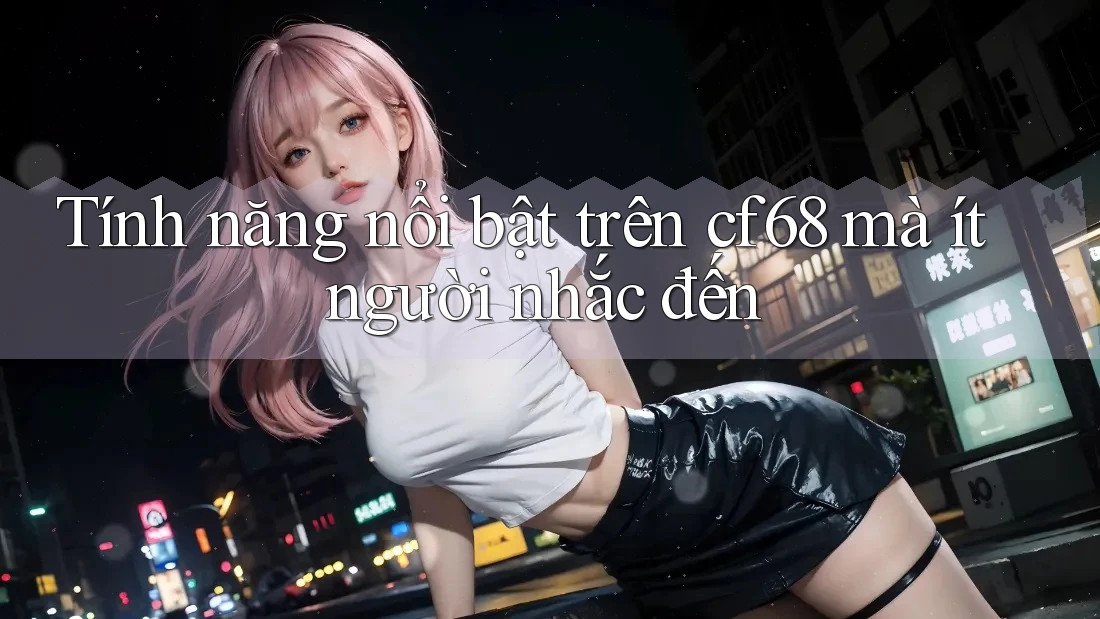 Tính năng nổi bật trên cf68 mà ít người nhắc đến Tính năng nổi bật trên cf68 mà ít người nhắc đến