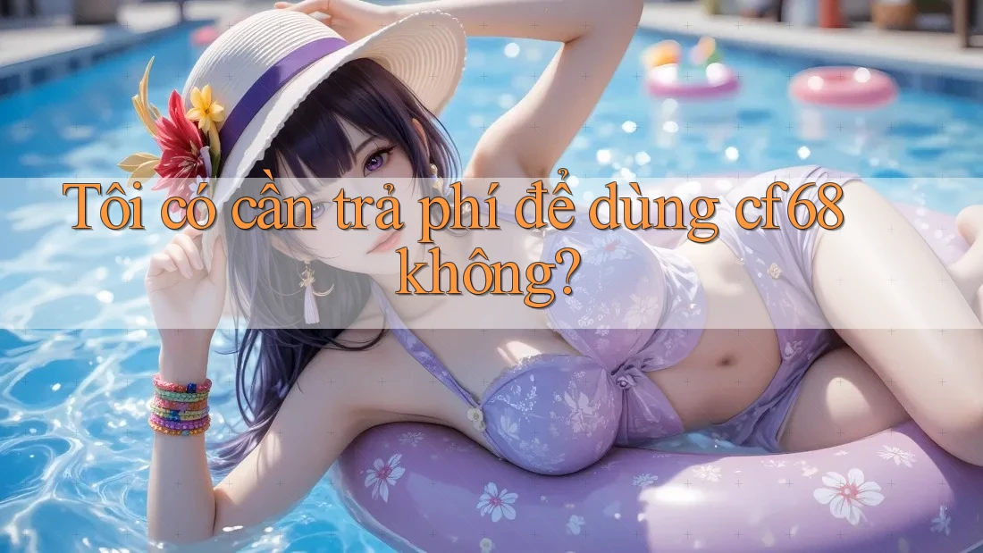 Tôi có cần trả phí để dùng cf68 không?