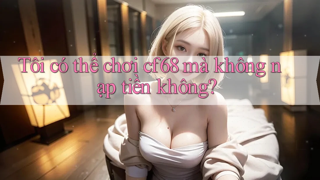 Tôi có thể chơi cf68 mà không nạp tiền không?