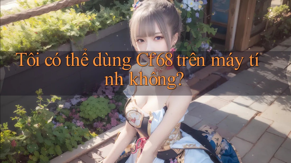 Tôi có thể dùng Cf68 trên máy tính không?