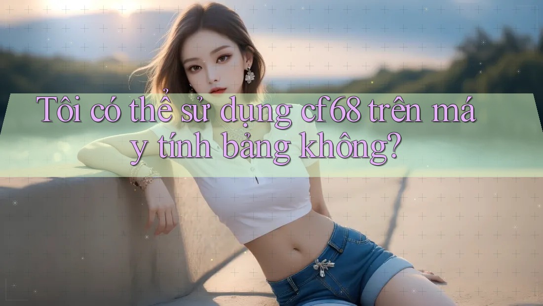 Tôi có thể sử dụng cf68 trên máy tính bảng không?