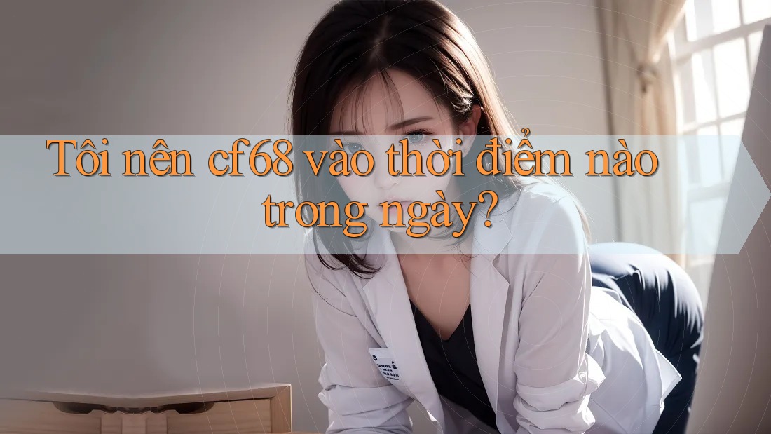 Tôi nên cf68 vào thời điểm nào trong ngày?