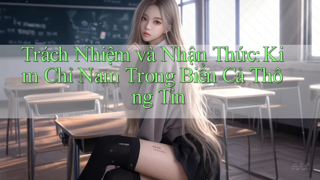Trách Nhiệm và Nhận Thức: Kim Chỉ Nam Trong Biển Cả Thông Tin Trách Nhiệm và Nhận Thức: Kim Chỉ Nam Trong Biển Cả Thông Tin