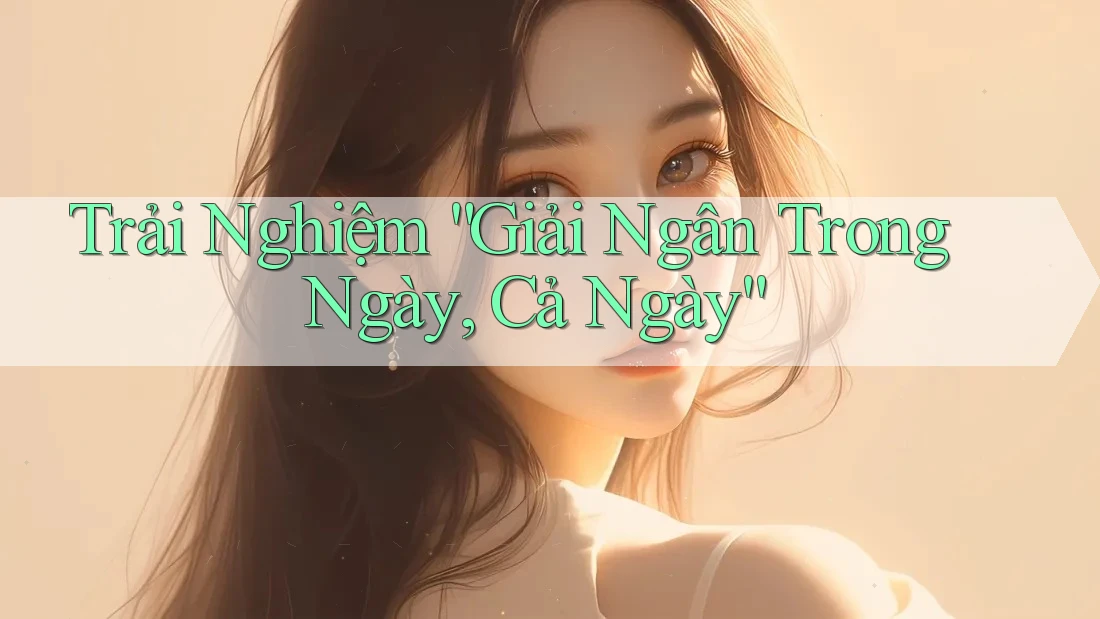 Trải Nghiệm “Giải Ngân Trong Ngày, Cả Ngày”