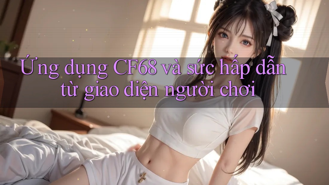 Ứng dụng CF68 và sức hấp dẫn từ giao diện người chơi